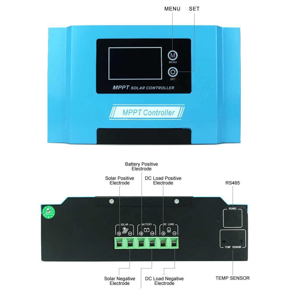 

JIRI MPPT Solar Charge Controller MPPT Solar Charge Controller 10A 20A 30A 40A 12V 24V 48 MPPT Controller