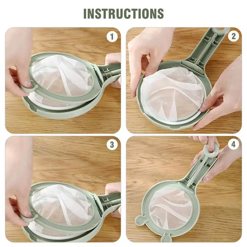 Сито для муки с мелкой сеткой ручной сито