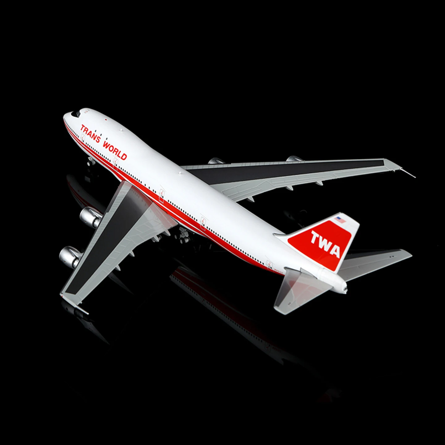 Коллекционная модель самолета B551704P из сплава, подарок, HX Models 1:400, Boeing B747-100 Trans World Airlines, литая под давлением модель самолета N93107 (art.: 3920dcacba9bd) - 3920dcacba9bd
