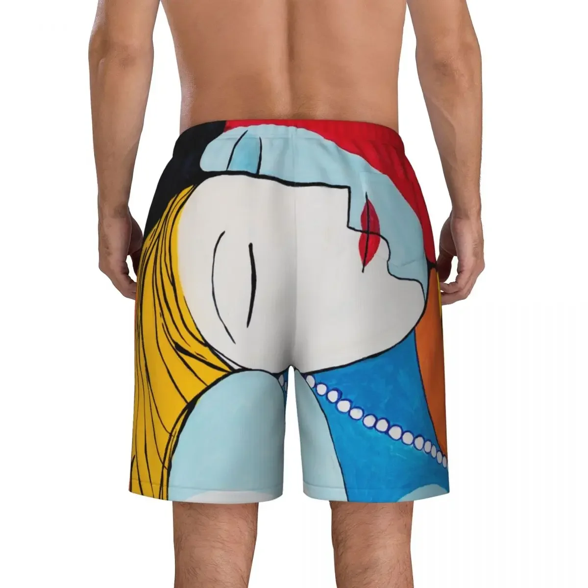 Шорты для доски на заказ мужские быстросохнущие пляжные шорты плавания Pablo Picasso