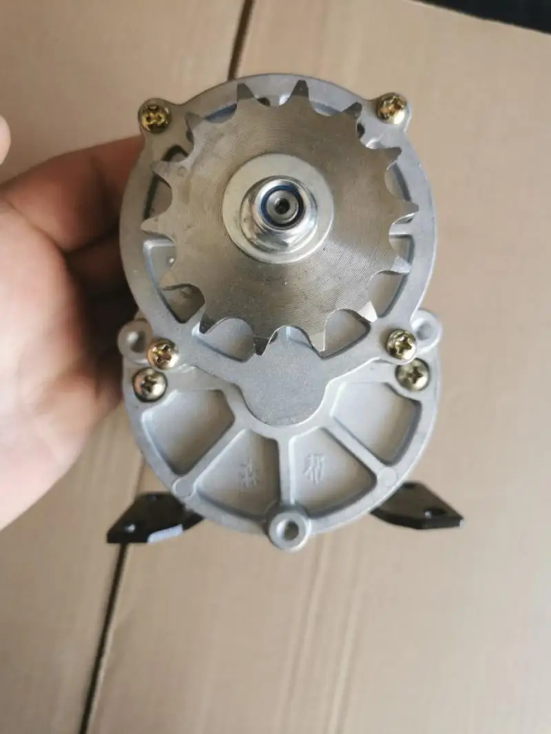 Двигатель постоянного тока 12 В 24 в 500 Вт 14 зубьев сеялка для удобрений ротатор