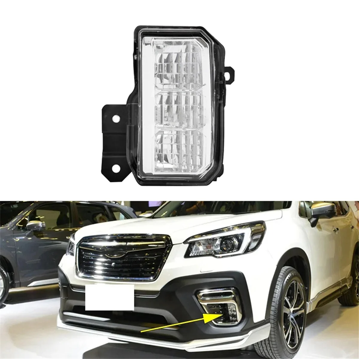 Передний бампер для Subaru Forester SK 2019-2021