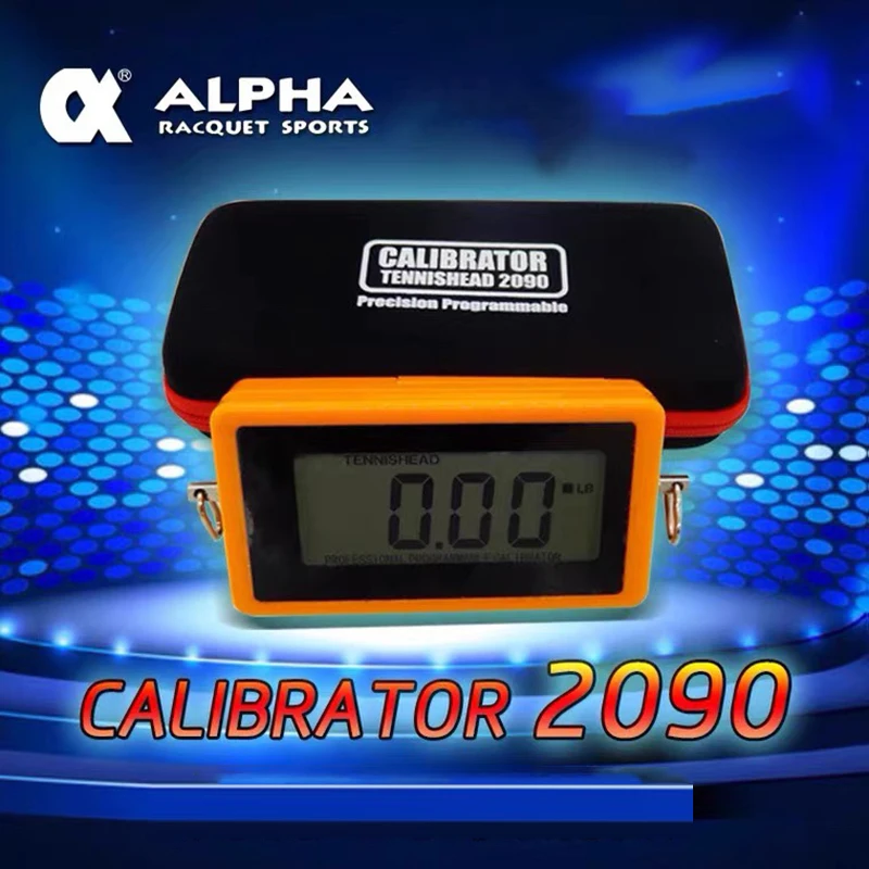 Alpha WISE 2090 Calibrator Tennishead Professional Tension Met 1-90Pounds for Badminton&Tennis Machine Tools Accessories