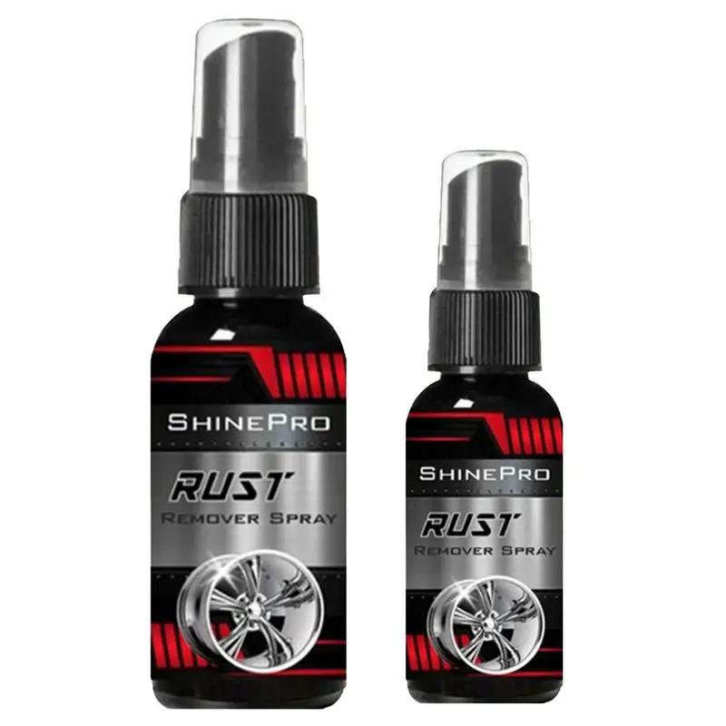 

50/100ml Car Rust Remover Spray Metal Surface Chrome Paint Car Maintenance Iron Powder Cleaning Rust Remover Multi-functional