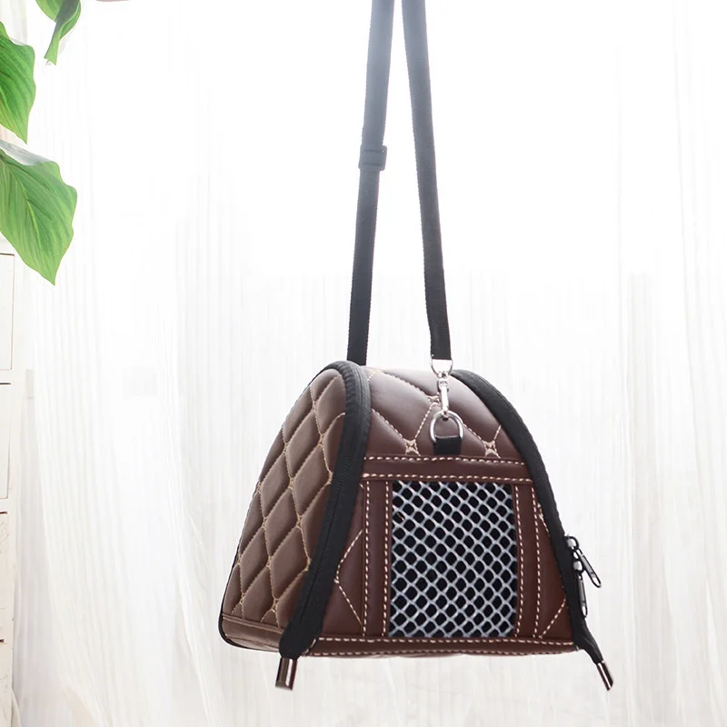 

Hamster Carrier Bag Breathable Small Pet Sling Backpack Adjustable Shoulder Strap Hedgehog Sugar Glider Gerbil Travel Bag