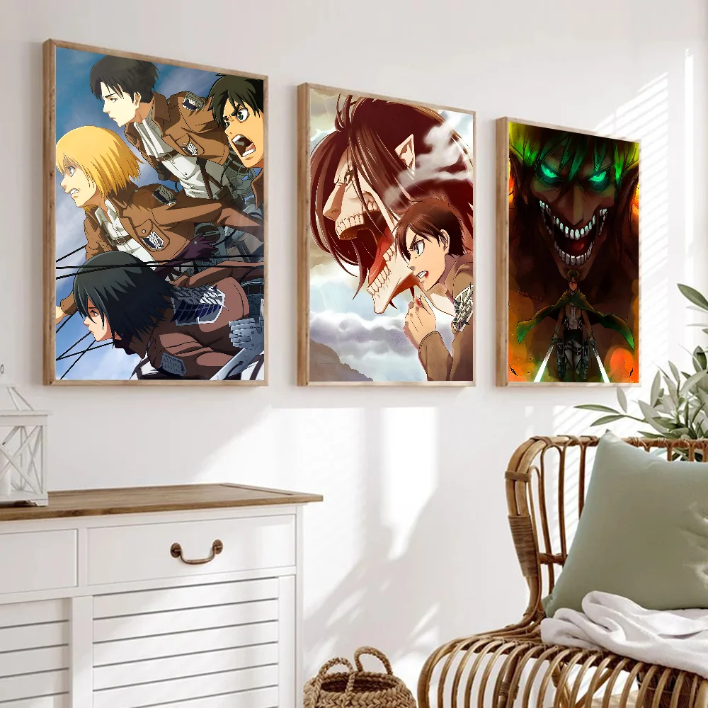 Постер Эрена джагермикаса 1 шт. бумажный плакат с принтом для украшения дома