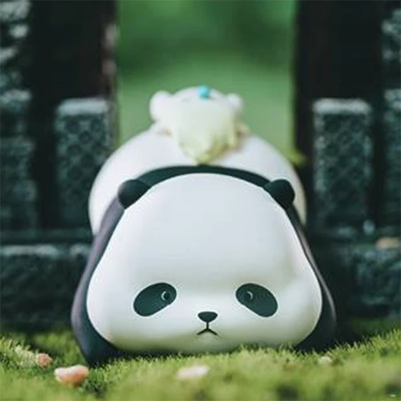 

Wang Deng Deng Panda Series Blind Random Box Toys Kawaii Action Figures Model Surprise Bag Mystery Box Dolls Girl Birthday Gift