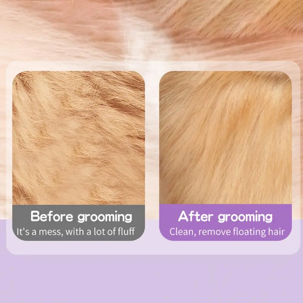 Щетка для распутывания меха электрическая самоочищающаяся щетка домашних