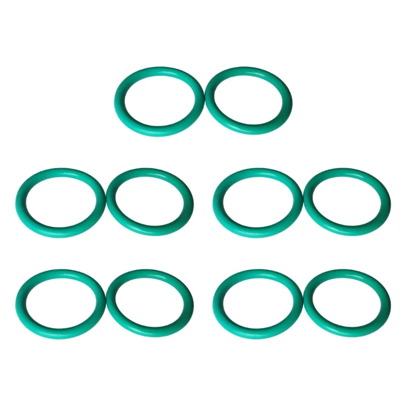 

10pcs Fluorine O-Ring Seal Gasket Thickness CS 3mm ID44mm Fluorine Rubber Spacer Oil Resistance Washer Round Shape