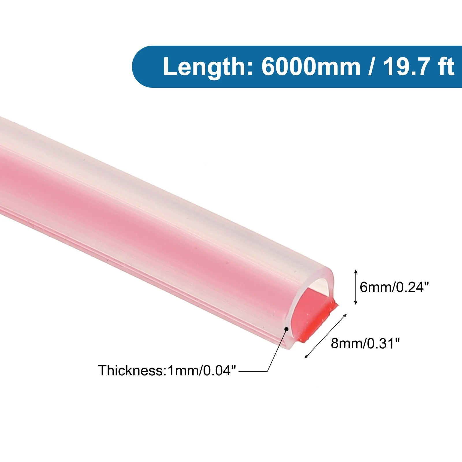 

UXCELL Силиконовый уплотнитель для двери 3/6 м