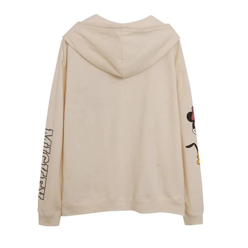 Осенний кардиган-свитшот с капюшоном и вышивкой