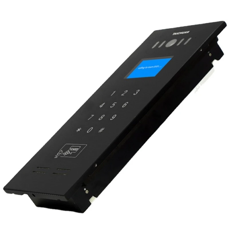 

Fashion design Apartment doorbell video intercom system with door release 3.5 inch screen night vision app cloud talk