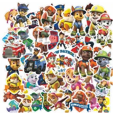 10/30/50pcs Cartoon PAW Patrol Stickers for Kids Waterproof Graffiti Phone Luggage Water Bottle Cartoon DIY Sticker Decal Toy