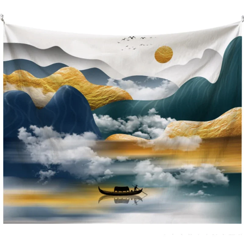 Ashou японский гобелен настенное украшение настенная комната