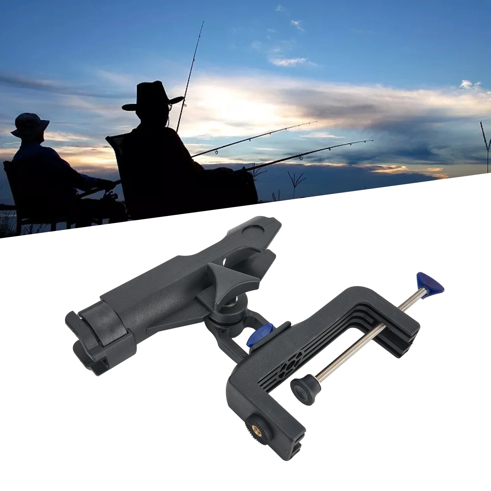 

Boat Bracket Fishing Rod Holder 1pc Adjustable Industrial Nylon Pole Stainless Steel Screws Stand Yacht Brand New