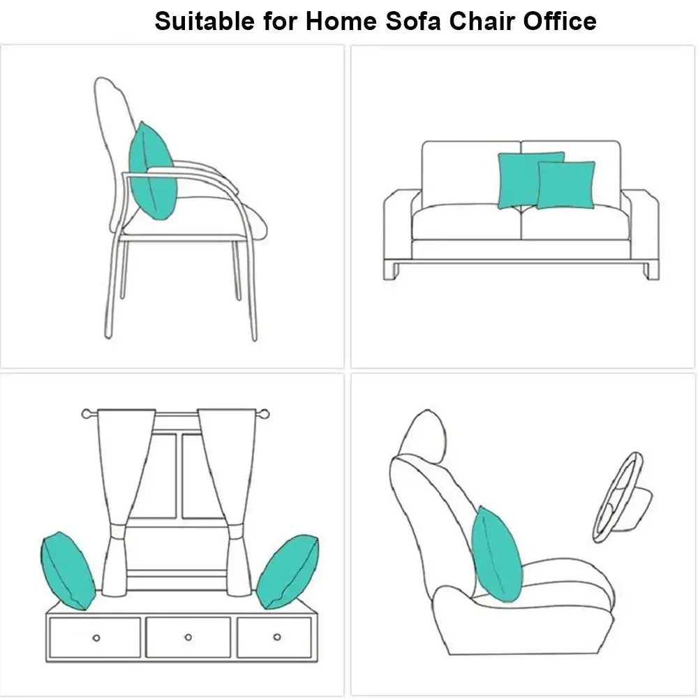 Итальянская короткая плюшевая наволочка с принтом плитки декоративная для
