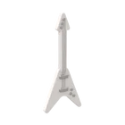 Набор строительных блоков MOC 93564 для мини электрогитары, 10 шт., сменные детали, высокотехнологичные игрушки для детей, подарки