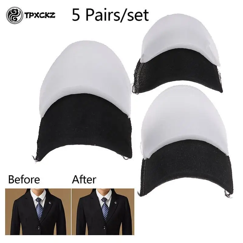 

Плечевые Накладки для блейзеров, футболок Одежда Аксессуары для шитья, мягкие, из пены, 5 пары/компл.