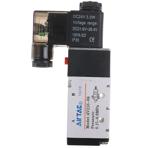 1 шт., 5 позиций, 2 лампочки 1/4 дюйма, 4 v210-08, 24 В постоянного тока