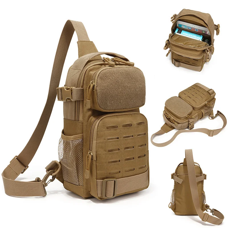 

Outdoor Tactical Chest Bag Multifunctional Large Capacity Riding Crossbody Waterproof Shoulder