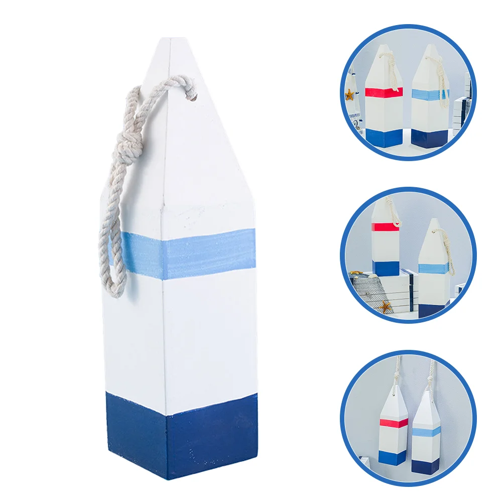 

Buoy Nautical Hanging Beach Decor Ornament Wall Wooden Decoration Decorations Theme Ornaments Pendant Sign Decorativeocean Sea