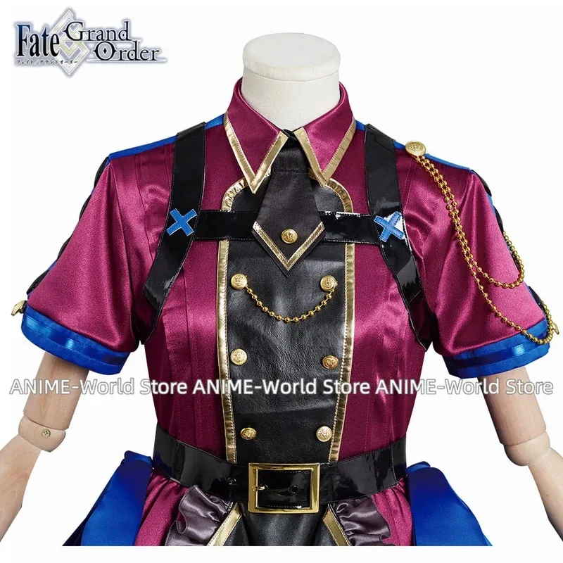 Фото ff34Аниме игра Fate Grand Order FGO-Таинственный Ranmaru X Косплей Костюм Платье Одежда Хэллоуин Карнавальный Костюм №1