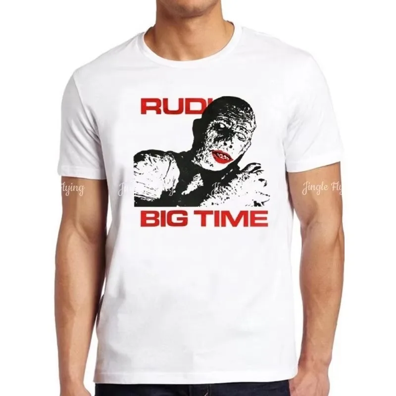 Фото Футболка Rudi Big Time в стиле панк-рок, ретро, крутая футболка группы №1