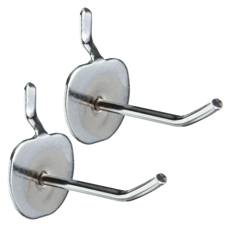 

50 X Single Pegboard Slatwall Hooks Display Shop Prong Hanger 50Mm