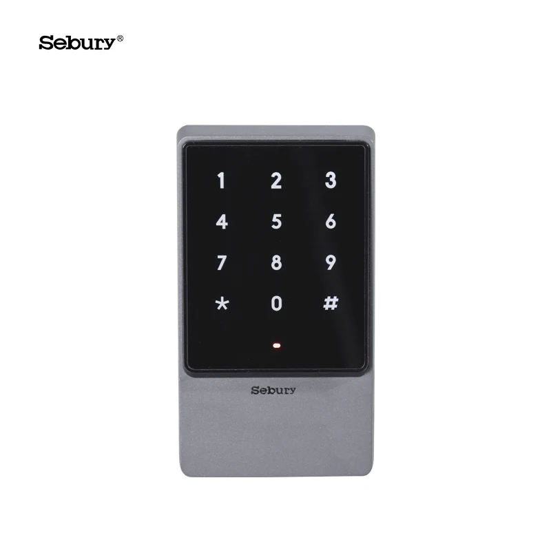 

Sebury sTouch2 Door entry access touch keypads EM&ID&Mi-fare cards readersmall rfid door lock access control system