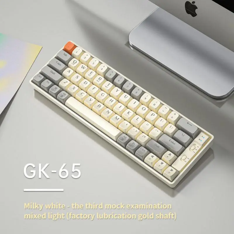 

Клавиатура беспроводная Механическая с подсветкой, 65 клавиш, USB
