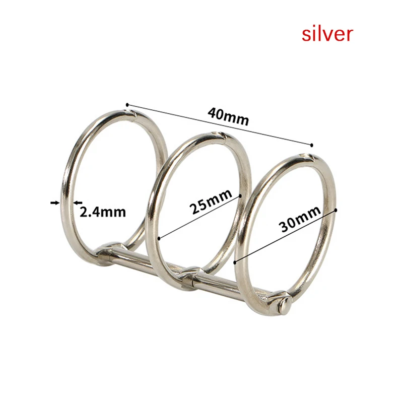 

Металлические кольца для блокнота 2 шт.