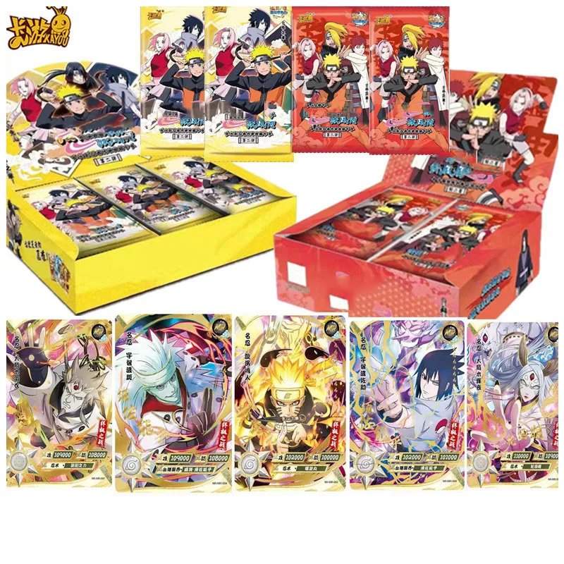 

Карточки Наруто бумажные игры для детей Аниме Коллекция периферийных персонажей детский подарок игральные карточки игрушка