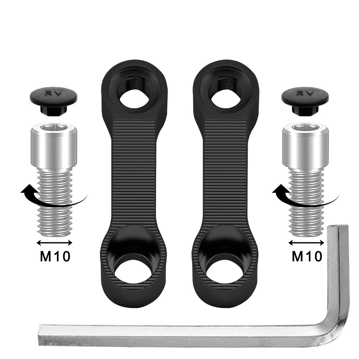 

Удлинитель зеркал заднего вида для мотоцикла, удлинитель адаптера, адаптеры для удлинителя зеркала, принадлежности для подъема, удлиненное основание зеркала заднего вида