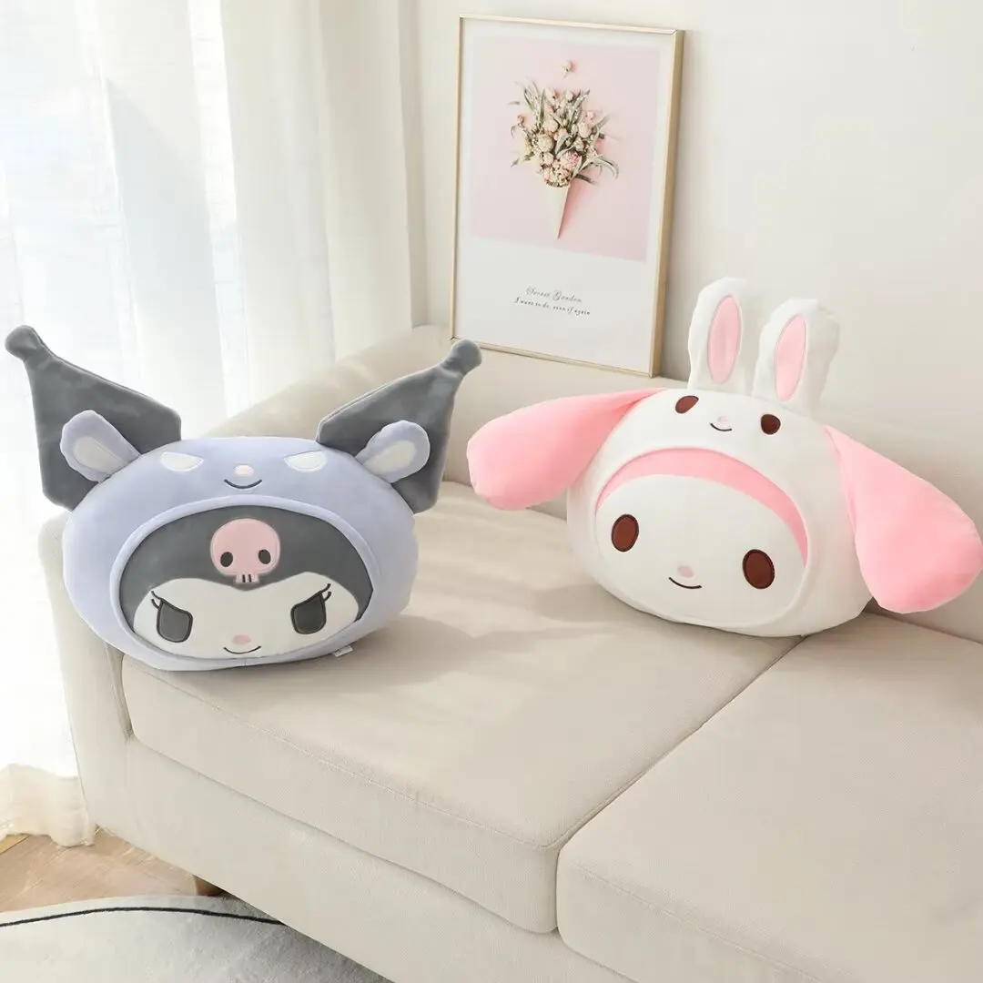Очень мягкая плюшевая игрушка Kuromi My Melody 40 см удобная набивная подушка в стиле
