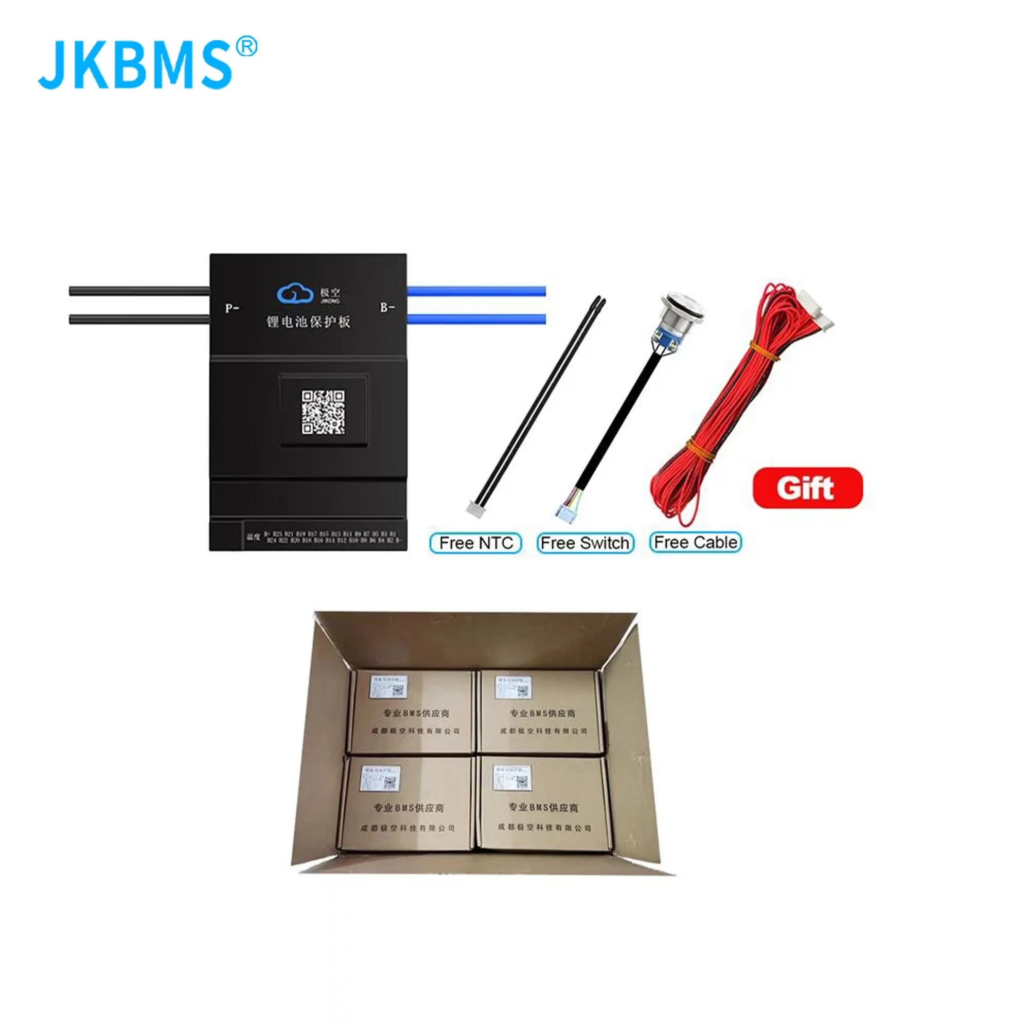 JKBMS JK BMS BD6A24S12P Smart Balance для литий-ионной батареи Lifepo4 с защитой от перезаряда по току