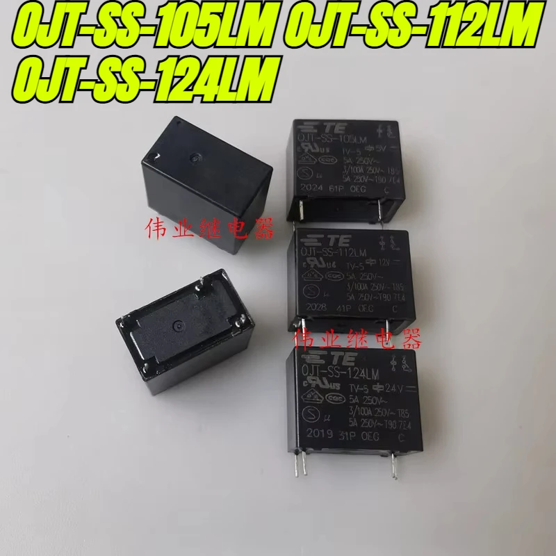 

(Совершенно новый оригинал) 1 шт./лот 100% оригинальное реле: OT-SS-105LM OJT-SS-112LM OJT-SS-124LM 5 В 12 В 24 В 4 контакта 3A