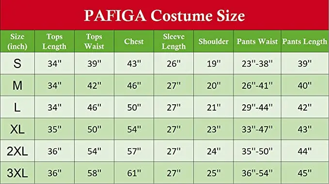 P-Jsmen Green Monster Costume for Adult 7pcs Christmas Santa Costumes With Mask Furry Santa Suit Halloween Party Outfit images - 6