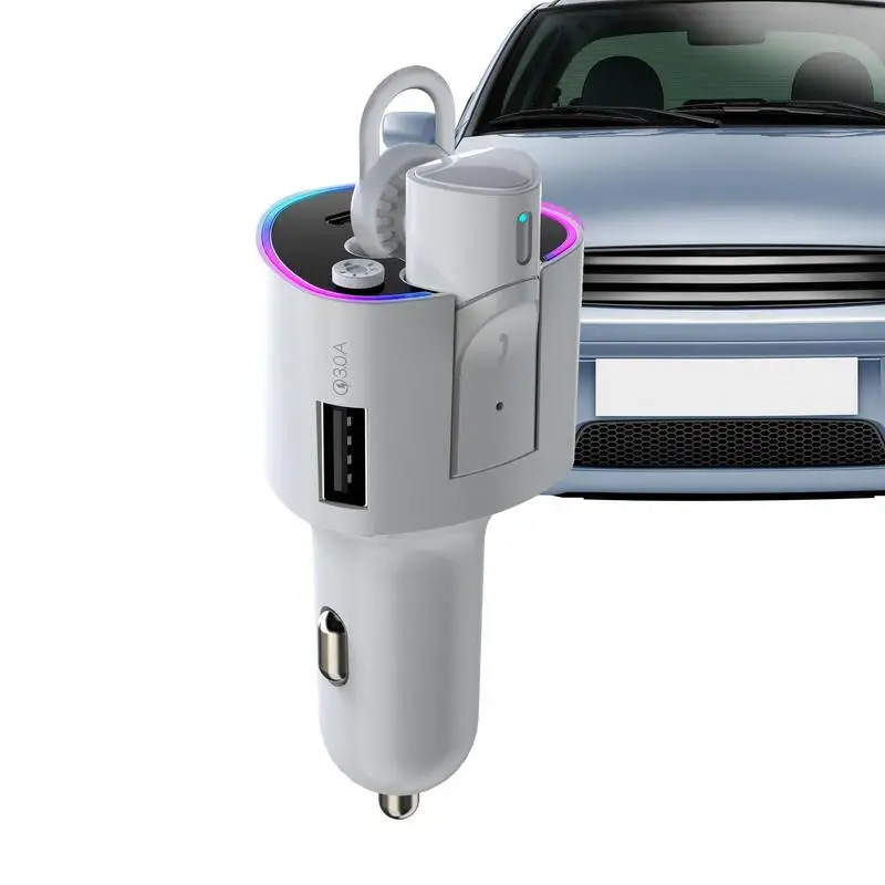 

USB Car Charger Fast Charging USB C Car Adapter And USB Socket Mini Power Charger For Action Cameras Tablets Speakers And