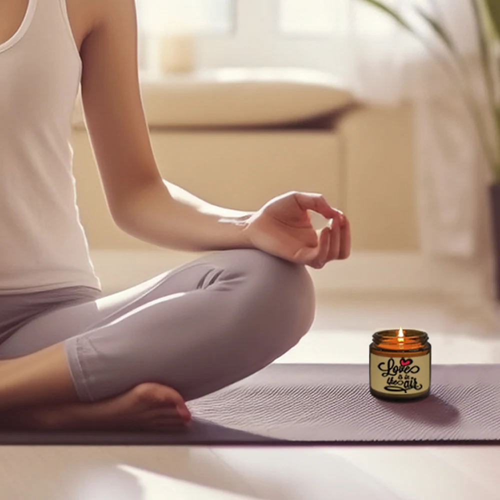 Романтическая Лаванда для снятия стресса ванночка дня рождения соевый воск