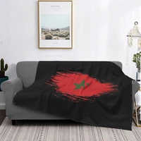 morocco blanket coral fleece plush moroccan flag lightweight throw blanket for bedding couch bedroom quilt
