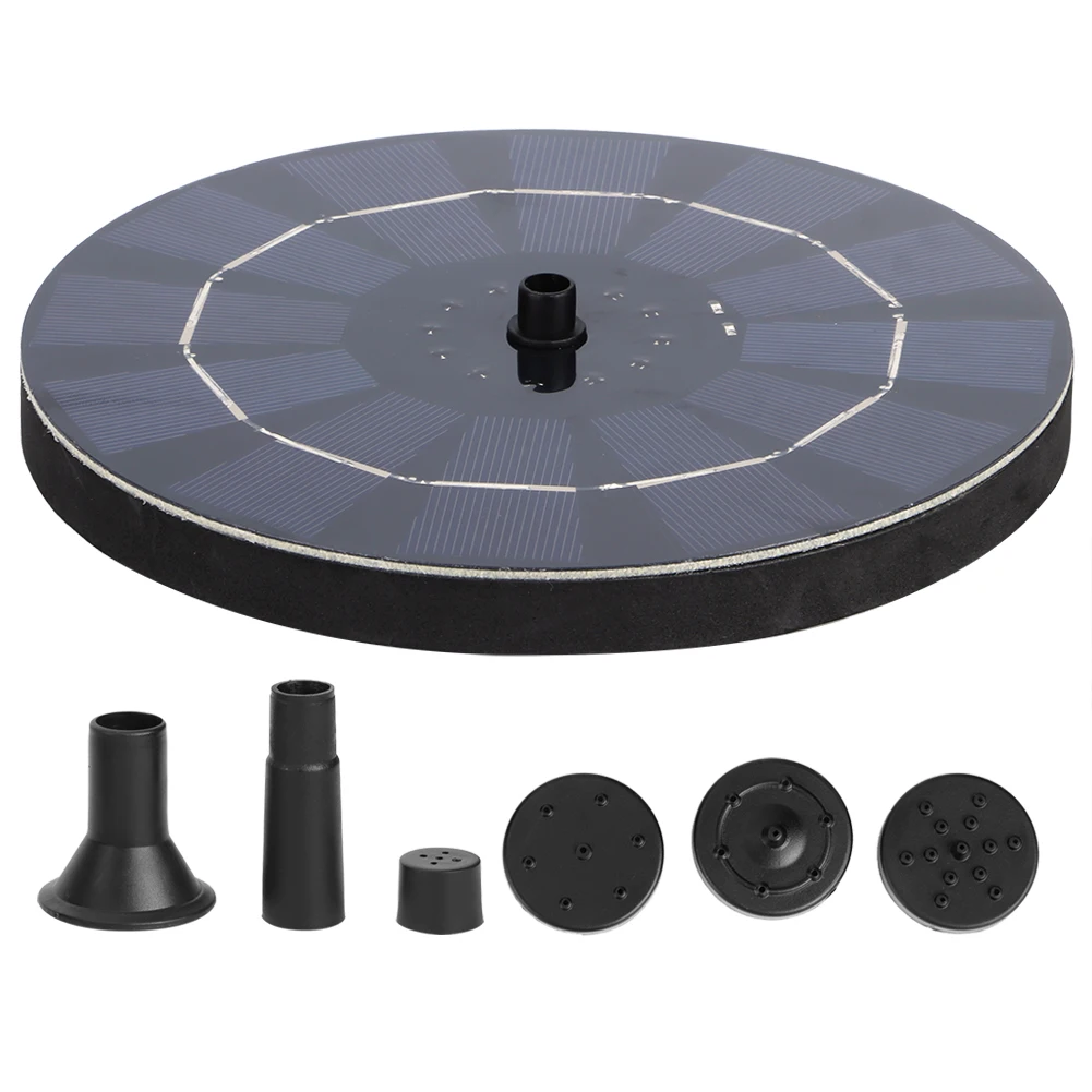 

6V 2.5W Garden Outdoor Floating Solar Fountain Pump Home Garden Landscape Decoration Bird