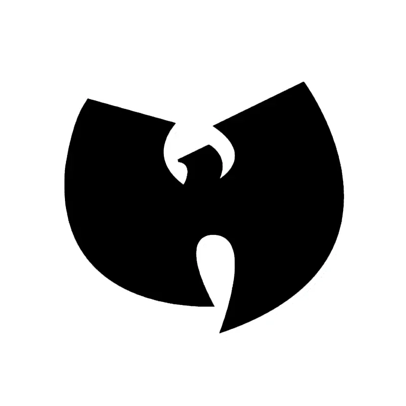 Langru Wu Tang Clan хип-хоп группа черный автомобильный бампер наклейка виниловая