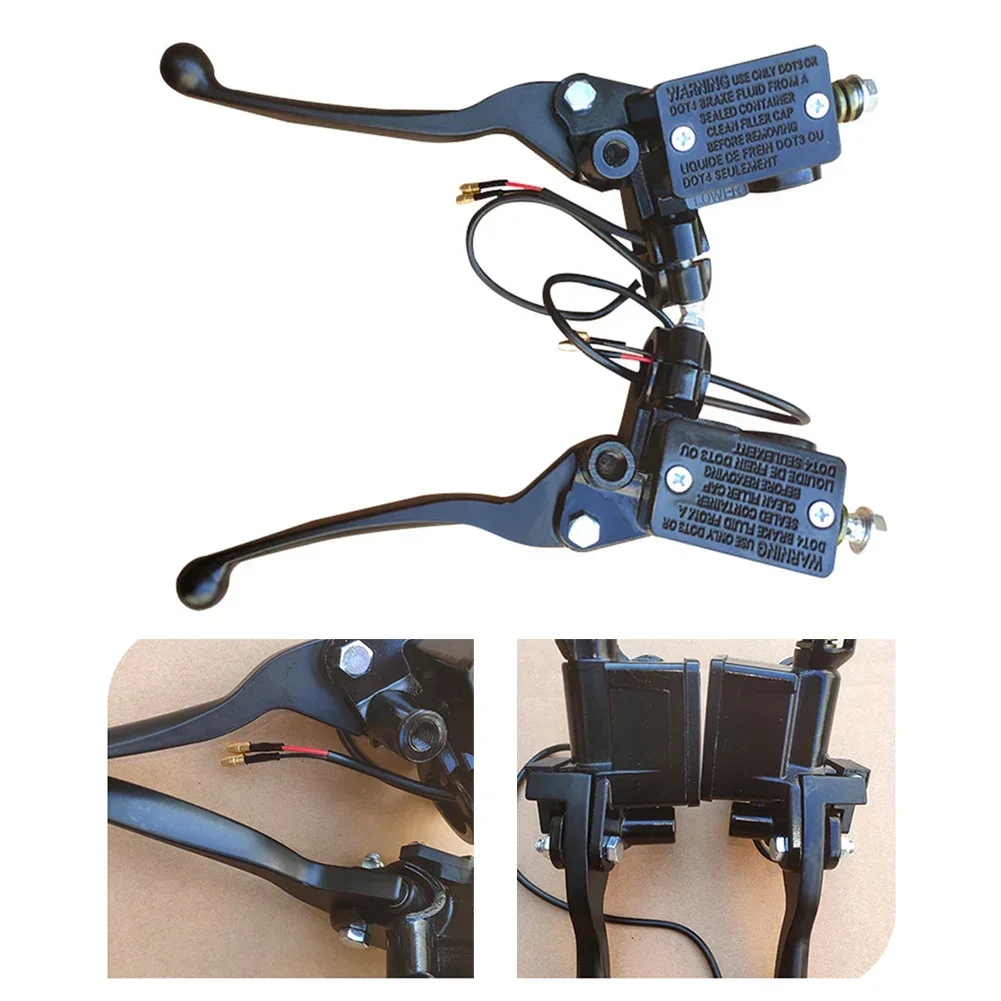Модификация мотоцикла Ebike Тормозной рычаг Ручка Визуальная проверка уровня