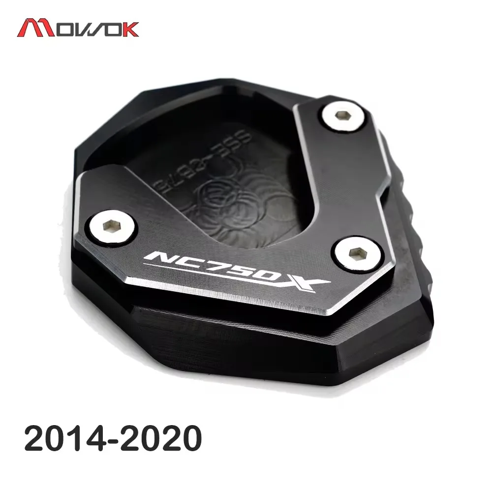 

Для HONDA NC750X NC750 X NC750 X 2014-2020 2021-2025 подставка для мотоцикла, боковая подставка, удлинитель, опорная пластина, брелок NC750X