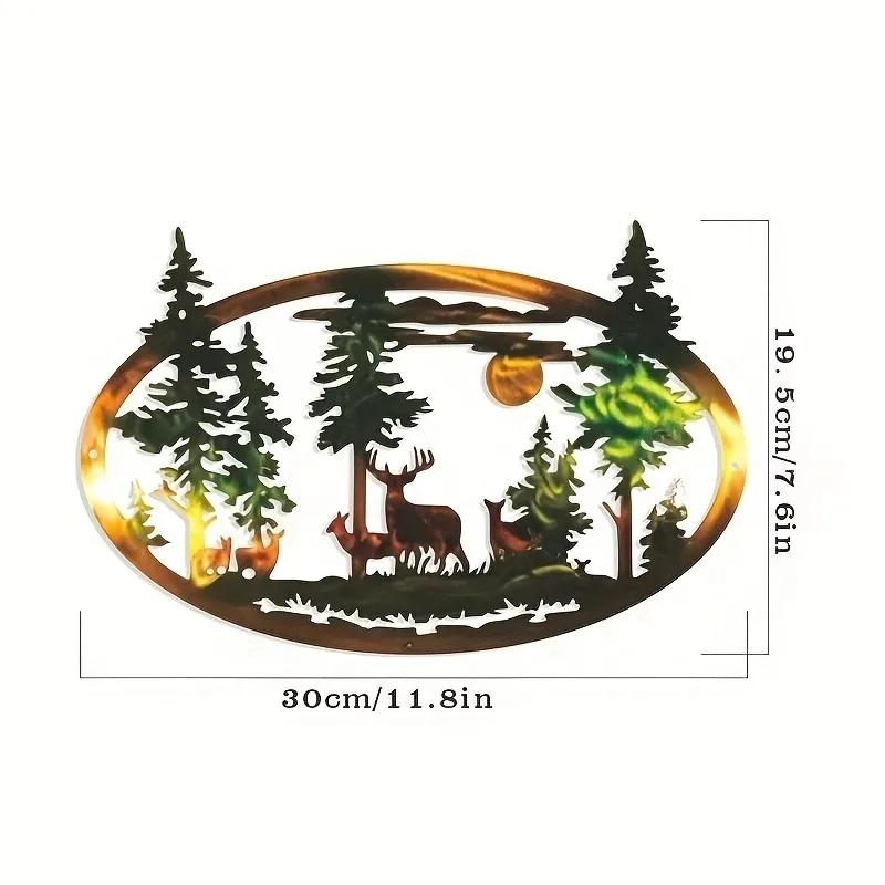 Металлический декоративный настенный художественный пьедестал для дома