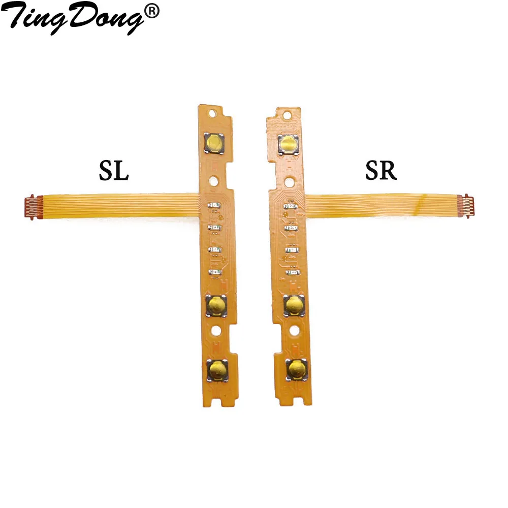 

TingDong NEW Replacement part SL SR Button Flex Cable for Nintendo NS Switch Joy-Con left right Button Key Flex Cable