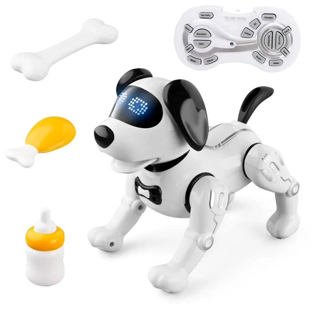 

R19 Remote Control Robot Electronic Pets Programmable Robot Rc Robotic Stunt Puppy Robot Dog Toy