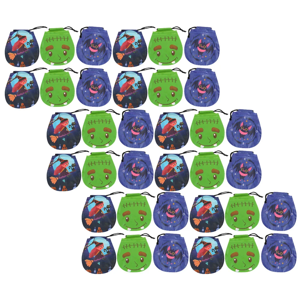 

Bagscandy Bag Party Treat Drawstring Pouch Goodie Pumpkin Favor Gift Favors Trick Or Witchcookiefillers Treatsholiday Packing