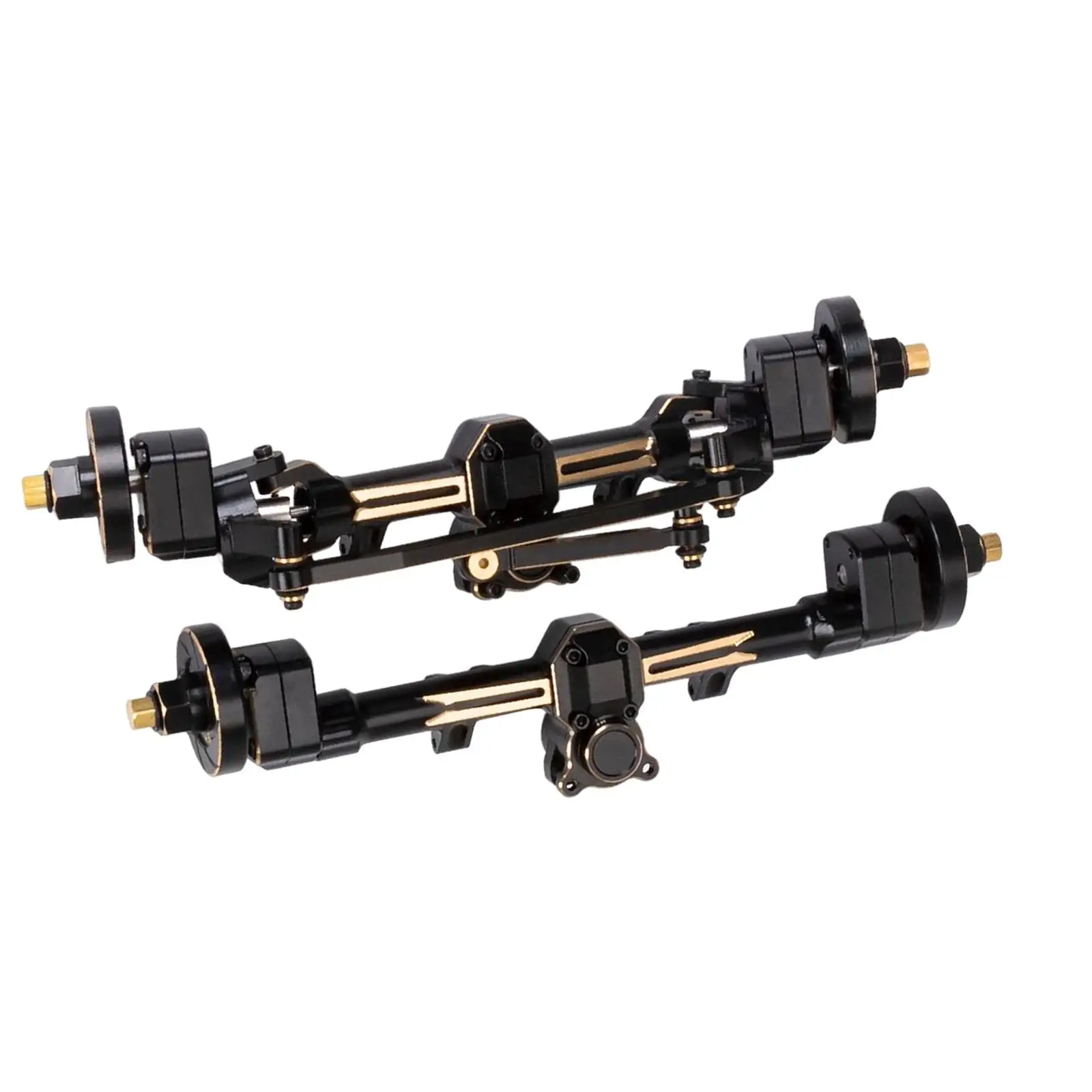 

Metal Complete Front Rear Axle Set for Axial 1/24 SCX24 Axi00005 Parts