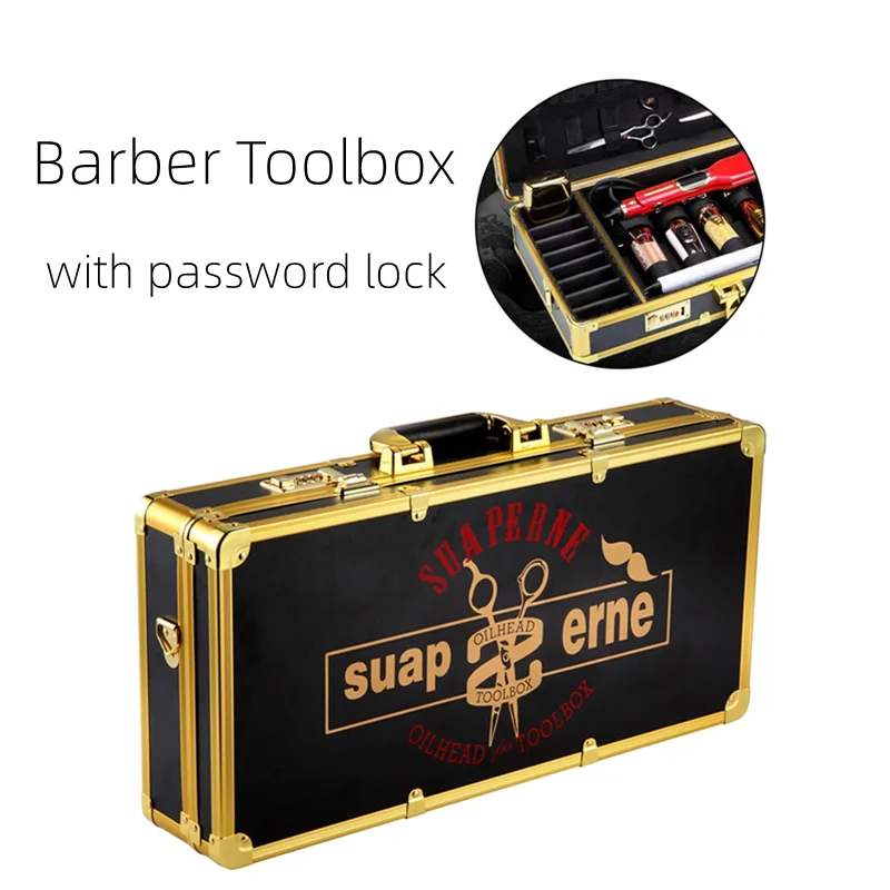 Большая емкость Профессиональная парикмахерская дорожная Магнитная